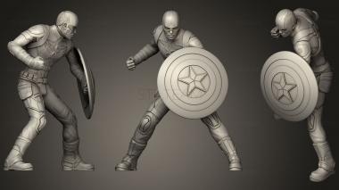 3D model Captain America (STL)